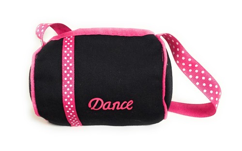 Black dance duffle - duffle, bag
